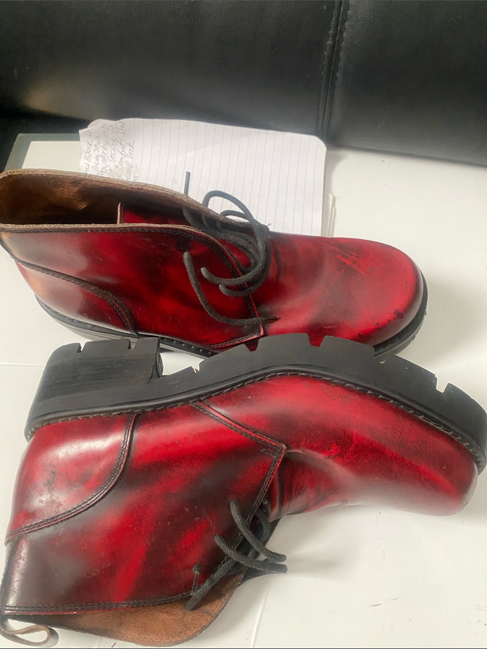 Carlo Morandi Vintage Platform Shoe Made In Italy Sz 42) - Picture 3 of 10